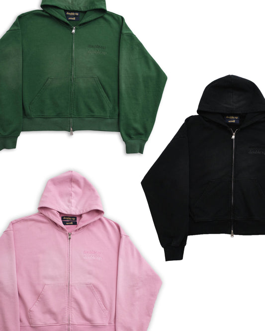 TWOFOLD ZIP-UP HOODIE